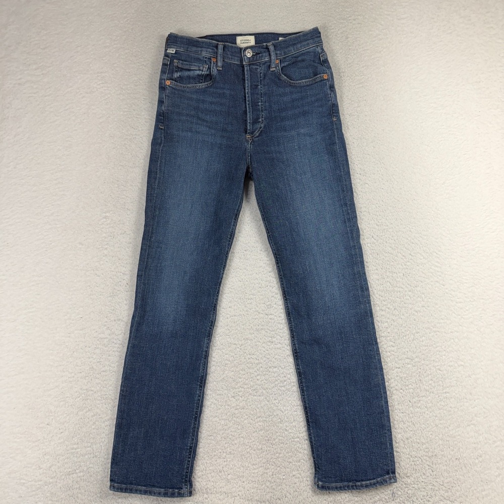 Citizens Of Humanity Jeans Womens 27 (26x26) Blue Jolene Premium Vintage Button